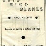 Anuncio Luis Rico Blanes