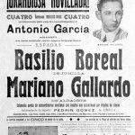 Cartel Corridas de Toros 1952
