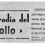 Famosa Rifa de una mula 1943
