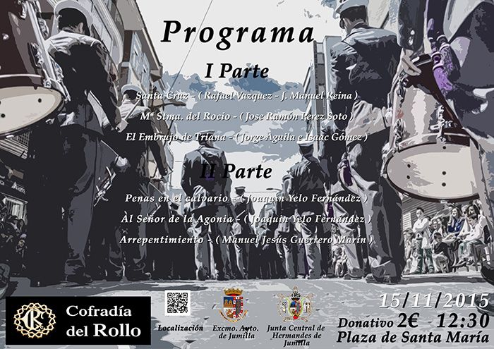 Programa Concierto Santa Cecilia